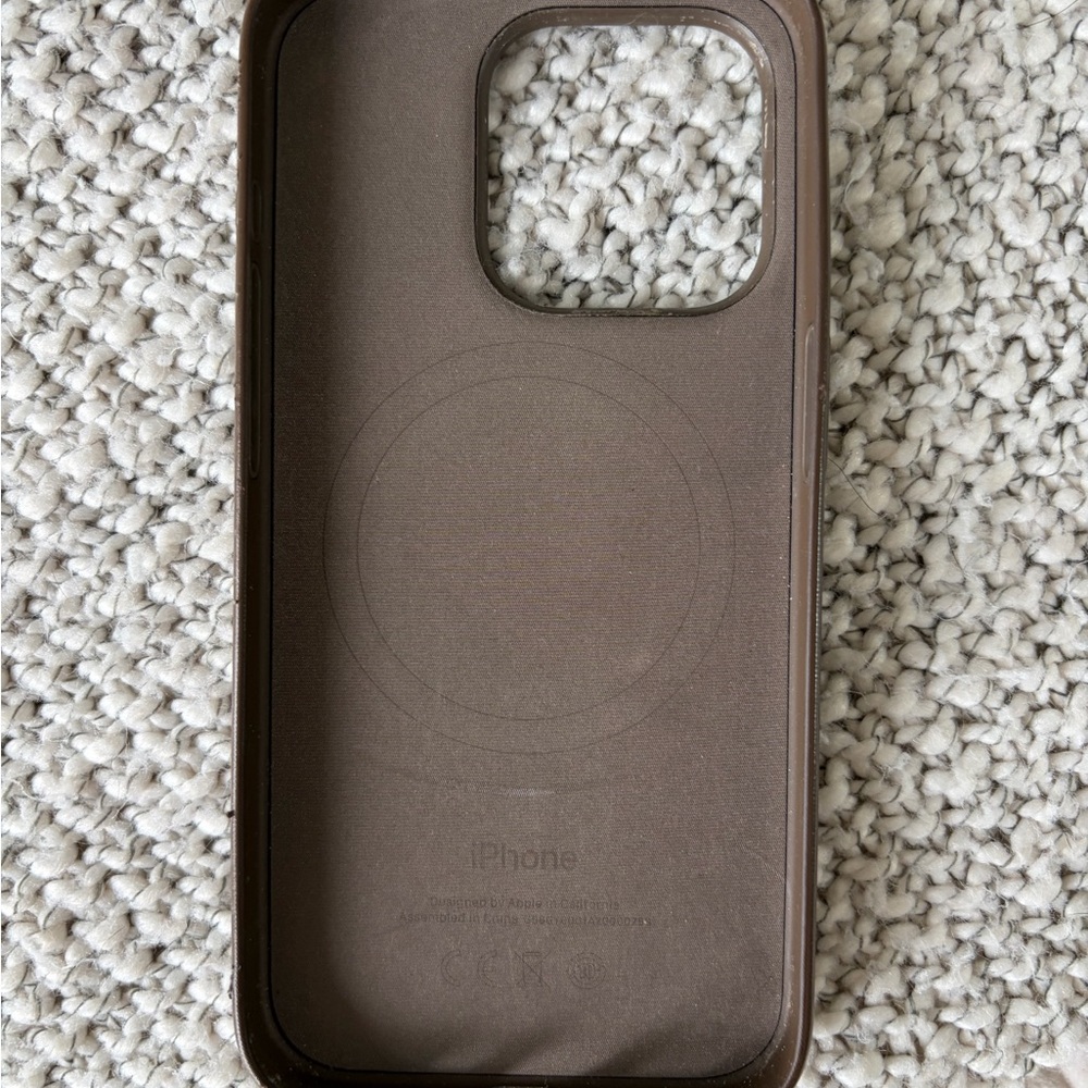 Apple iPhone 15 Pro FineWoven Case - Tan - Picture 3 of 3